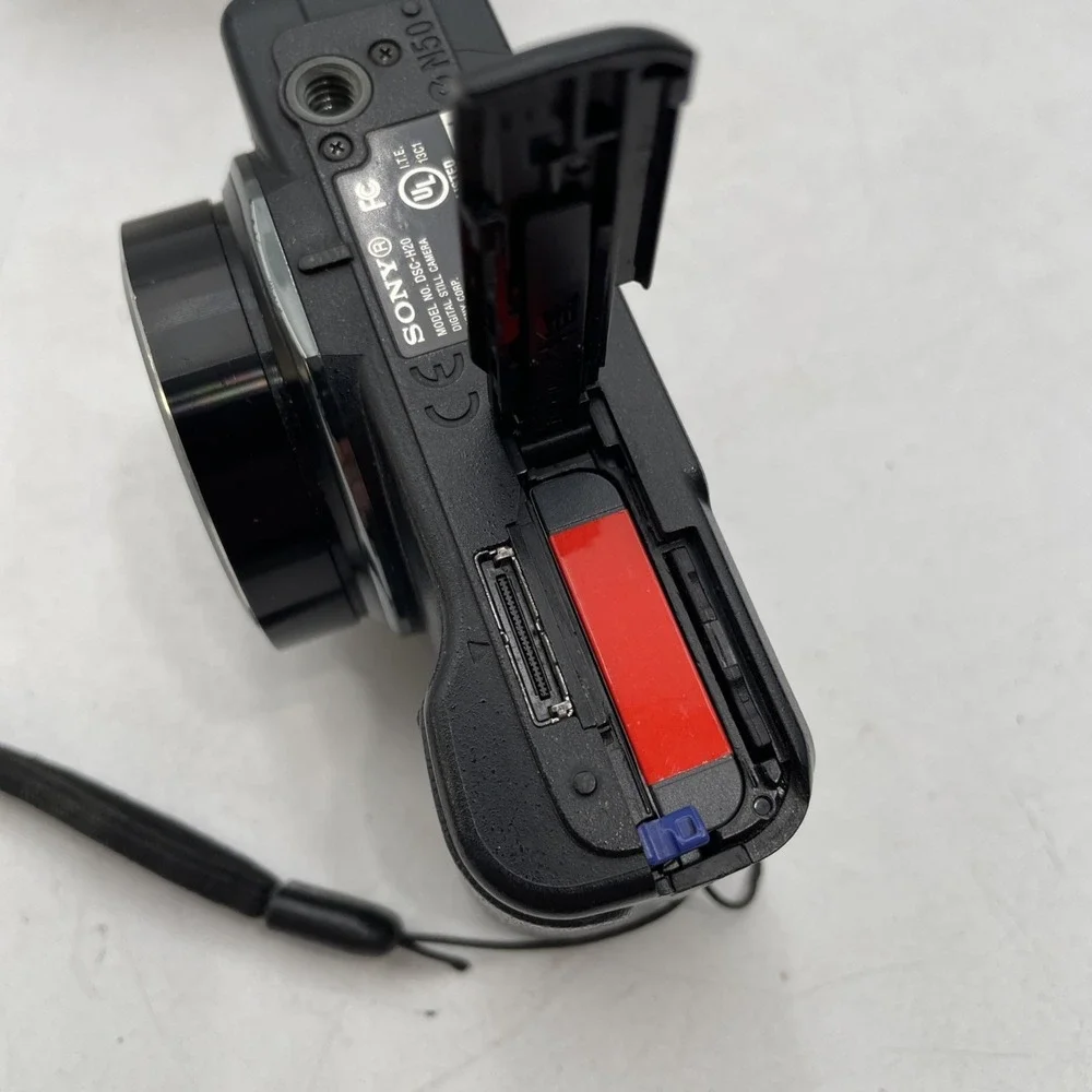 Sony Cyber-shot DSC-H20 Digital Camera 10.1MP+Battery+Charger+SD Card+Case*READ*